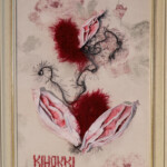 Kihokki, sekatekniikka.
