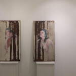 Potraits of losing myself / kuvia itseni menettämisestä, 2024
Öljyväri metallilevyille / oil on metal sheets